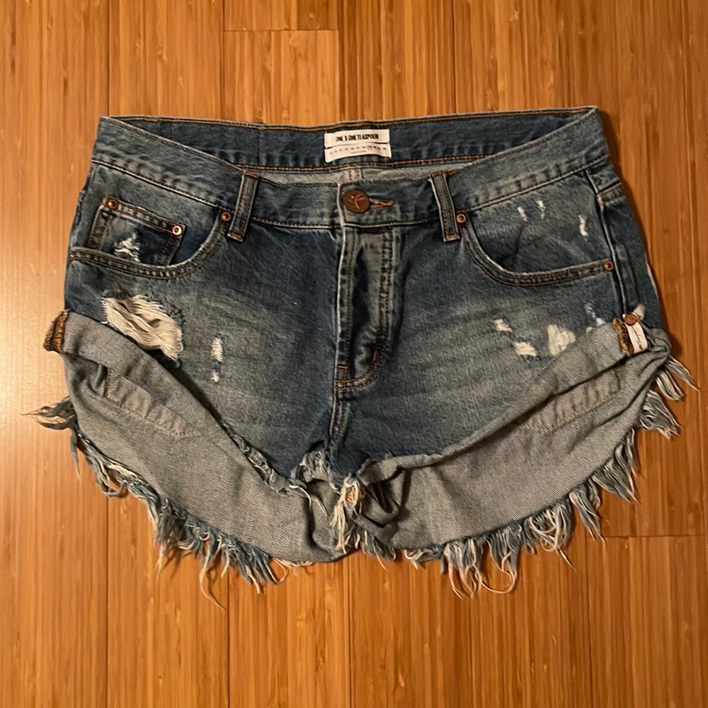 One Teaspoon Denim Shorts